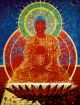 Будда Амитабха (Живопись Дхармачарьи Алоки, с разрешения Лондонского буддийского центра)